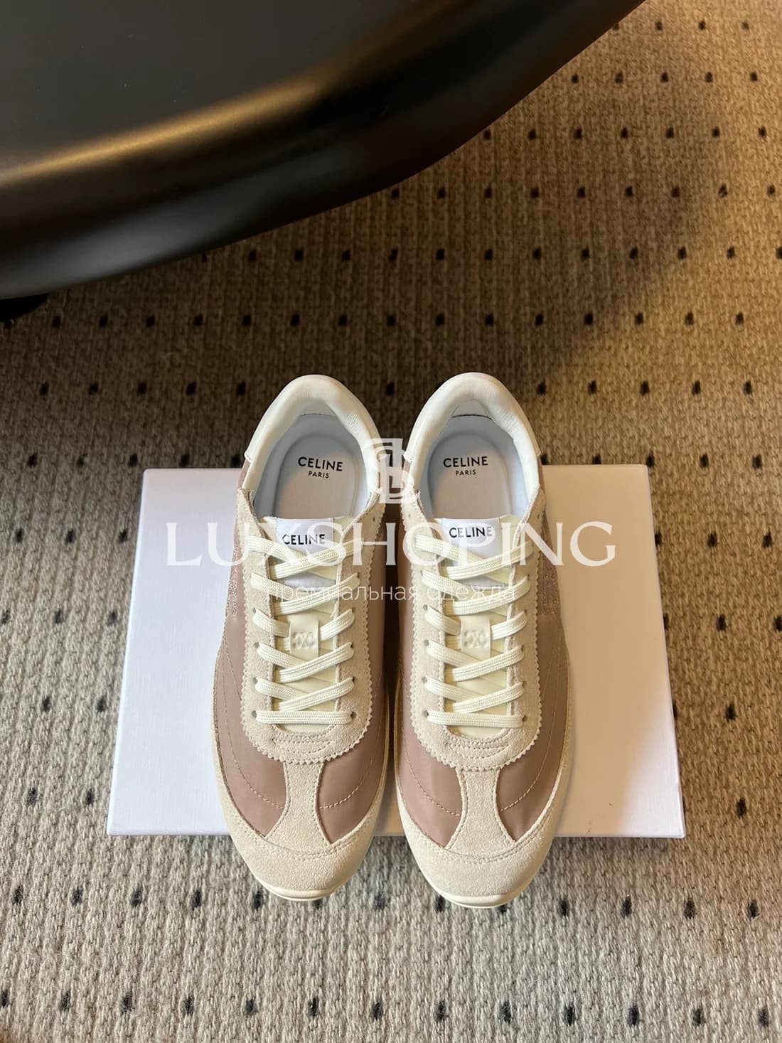 Кроссовки loewe бежевые l4 - фото 2