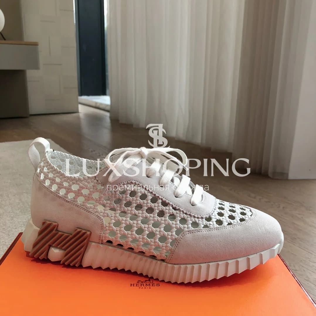 Кроссовки Hermes сетчатые hr1 - фото 8