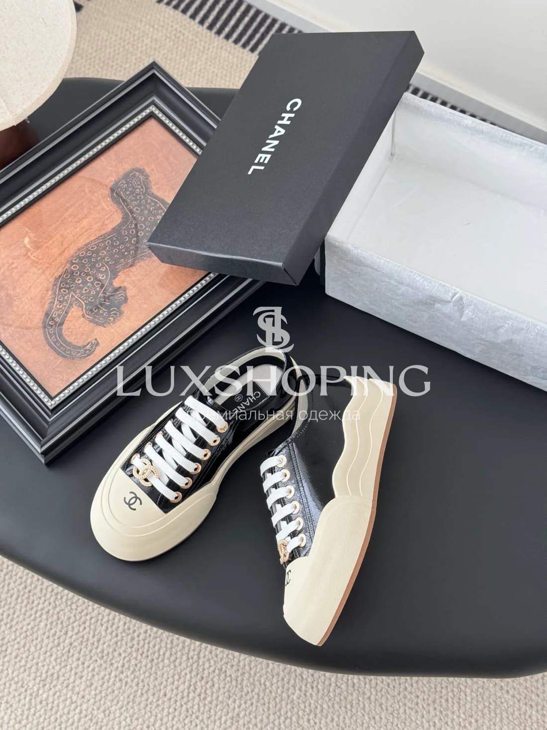 Кеды Chanel ch1 - фото 4