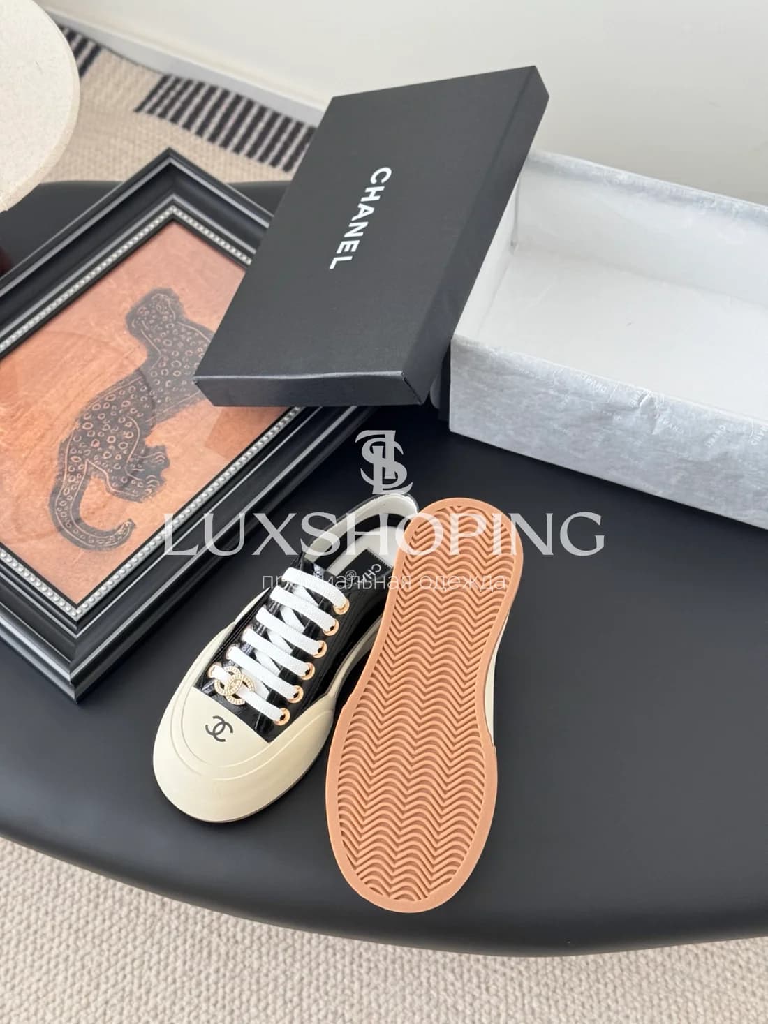 Кеды Chanel ch1 - фото 5