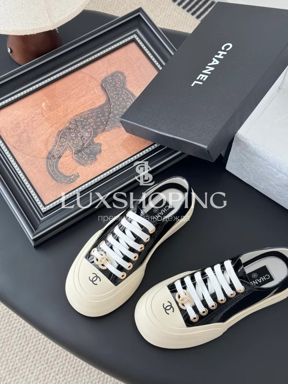 Кеды Chanel ch1 - фото 6