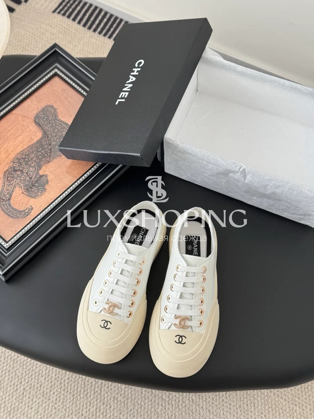 Кеды Chanel ch2 - фото 2