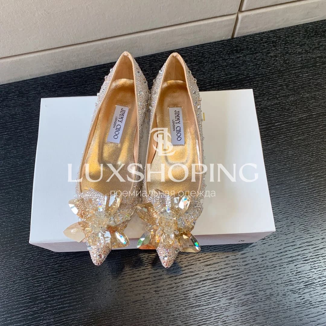 Сведебные туфли Jimmy Choo bling1 - фото 2
