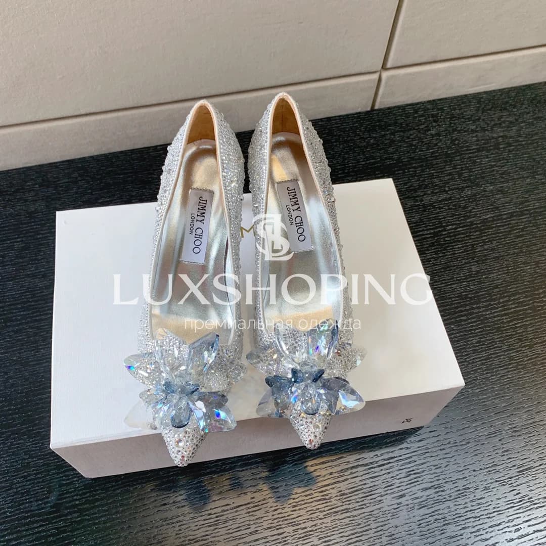 Сведебные туфли Jimmy Choo bling5 - фото 2