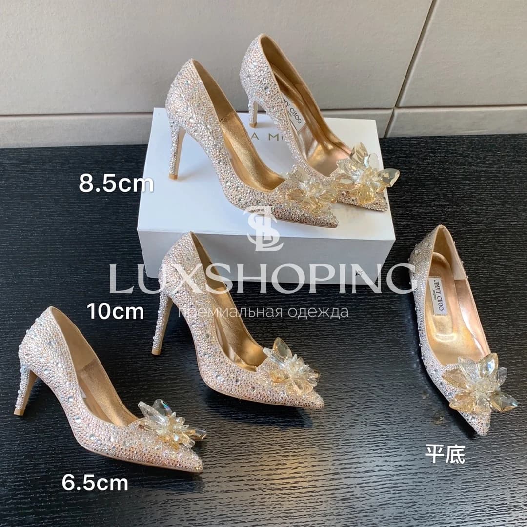 Сведебные туфли Jimmy Choo bling5 - фото 11