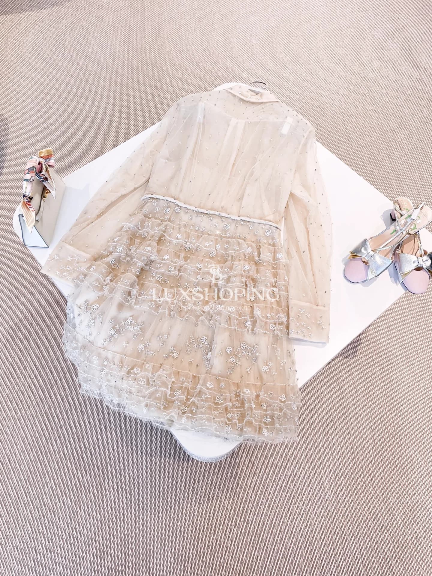 Платье Valentino 25S Сияние Розовой Авроры - фото 14