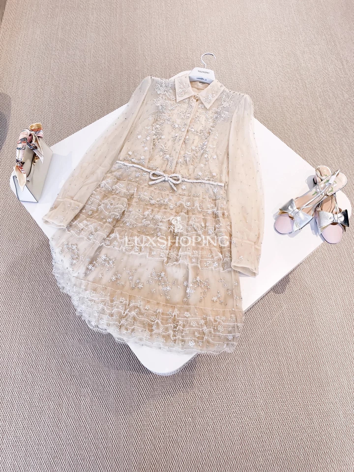 Платье Valentino 25S Сияние Розовой Авроры - фото 15