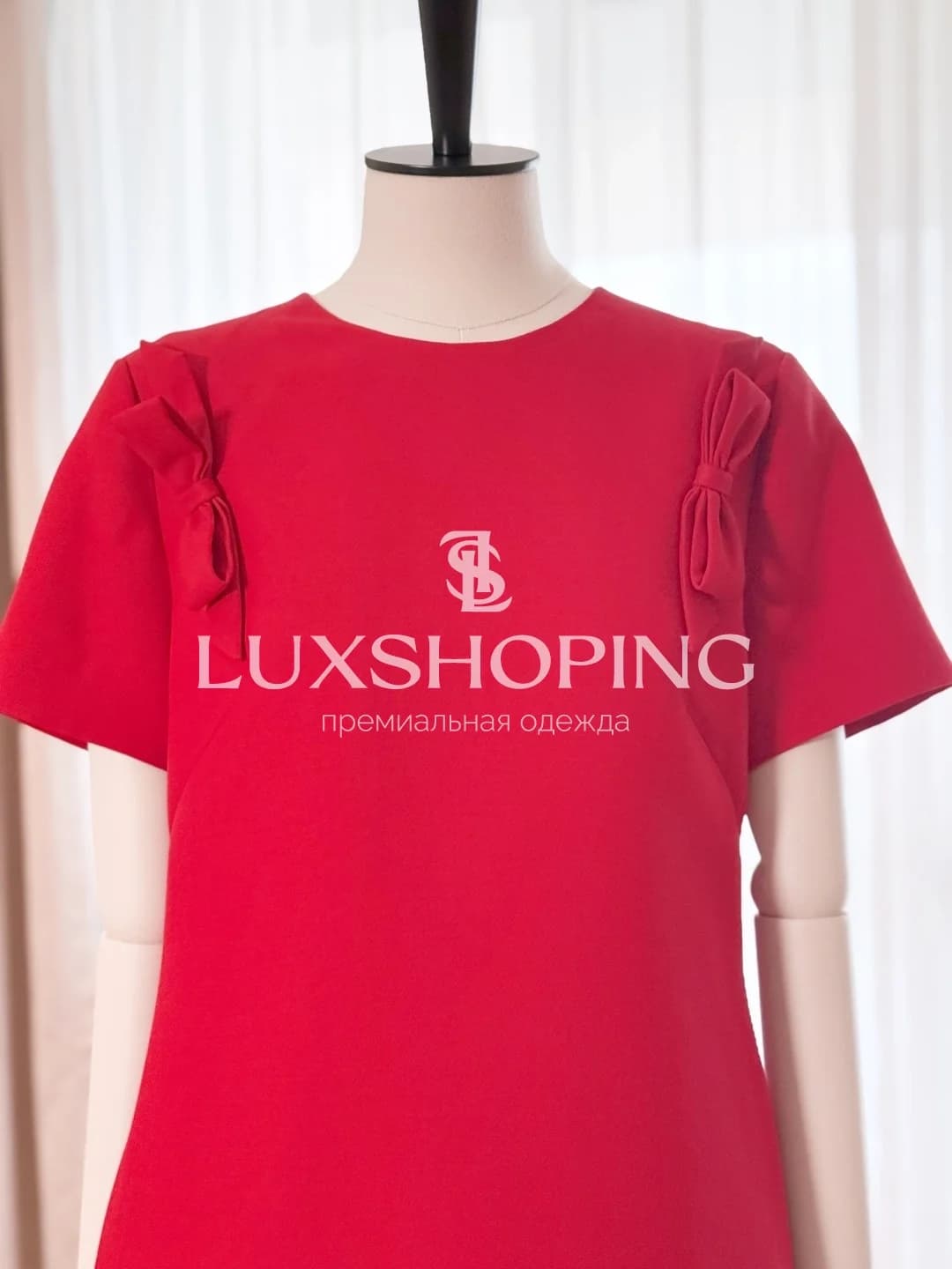 Платье Valentino 25S Алое Созвездие Парижских Балов - фото 2