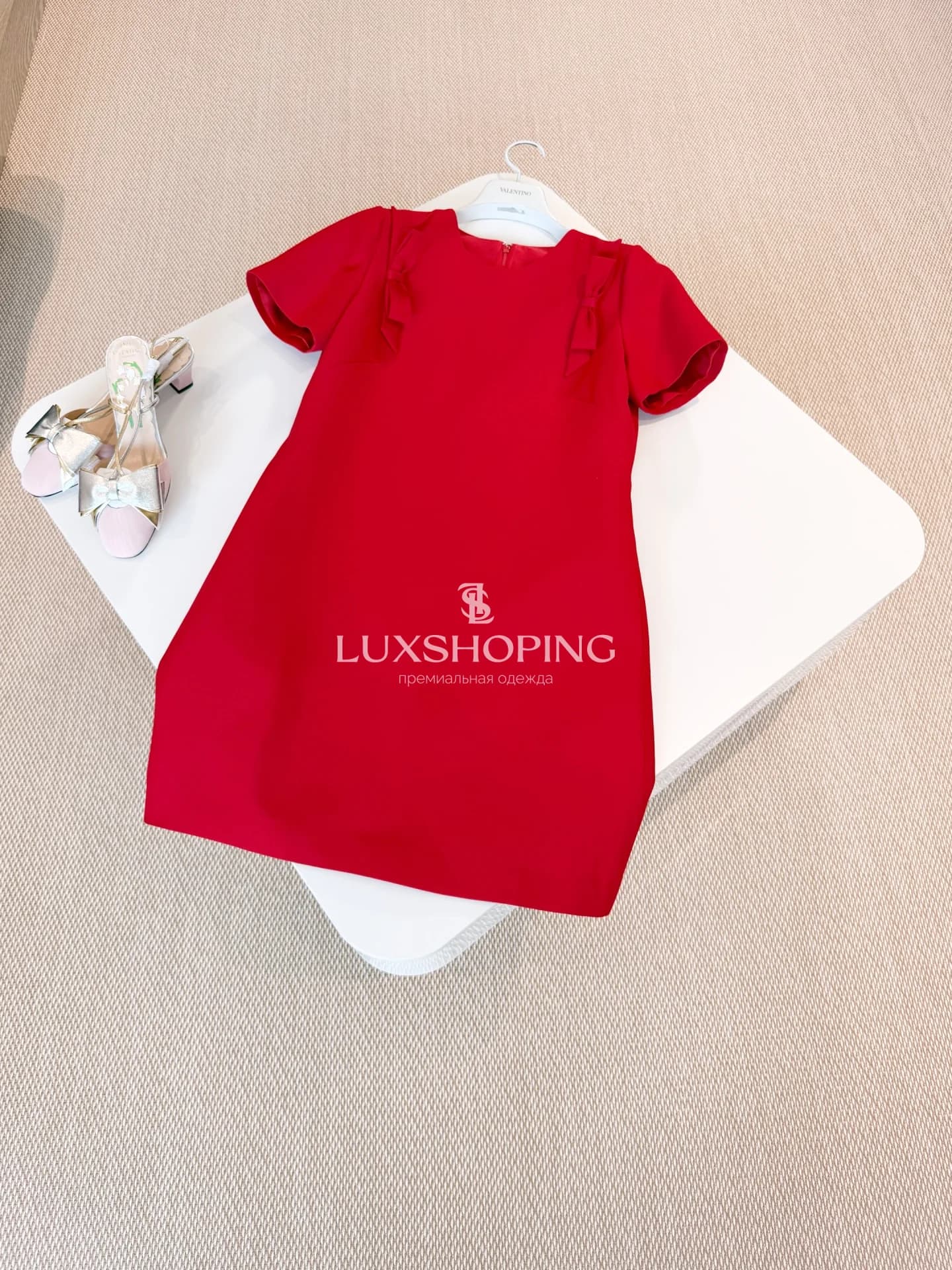 Платье Valentino 25S Алое Созвездие Парижских Балов - фото 5