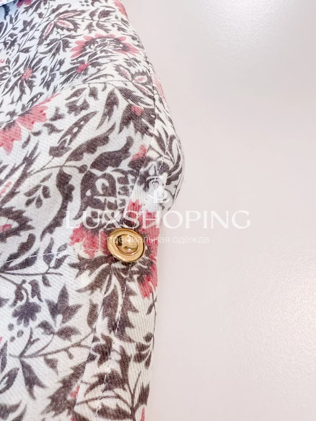 Платье Loro Piana 25S Идрис Цветущий Холст Сан Николо - фото 2