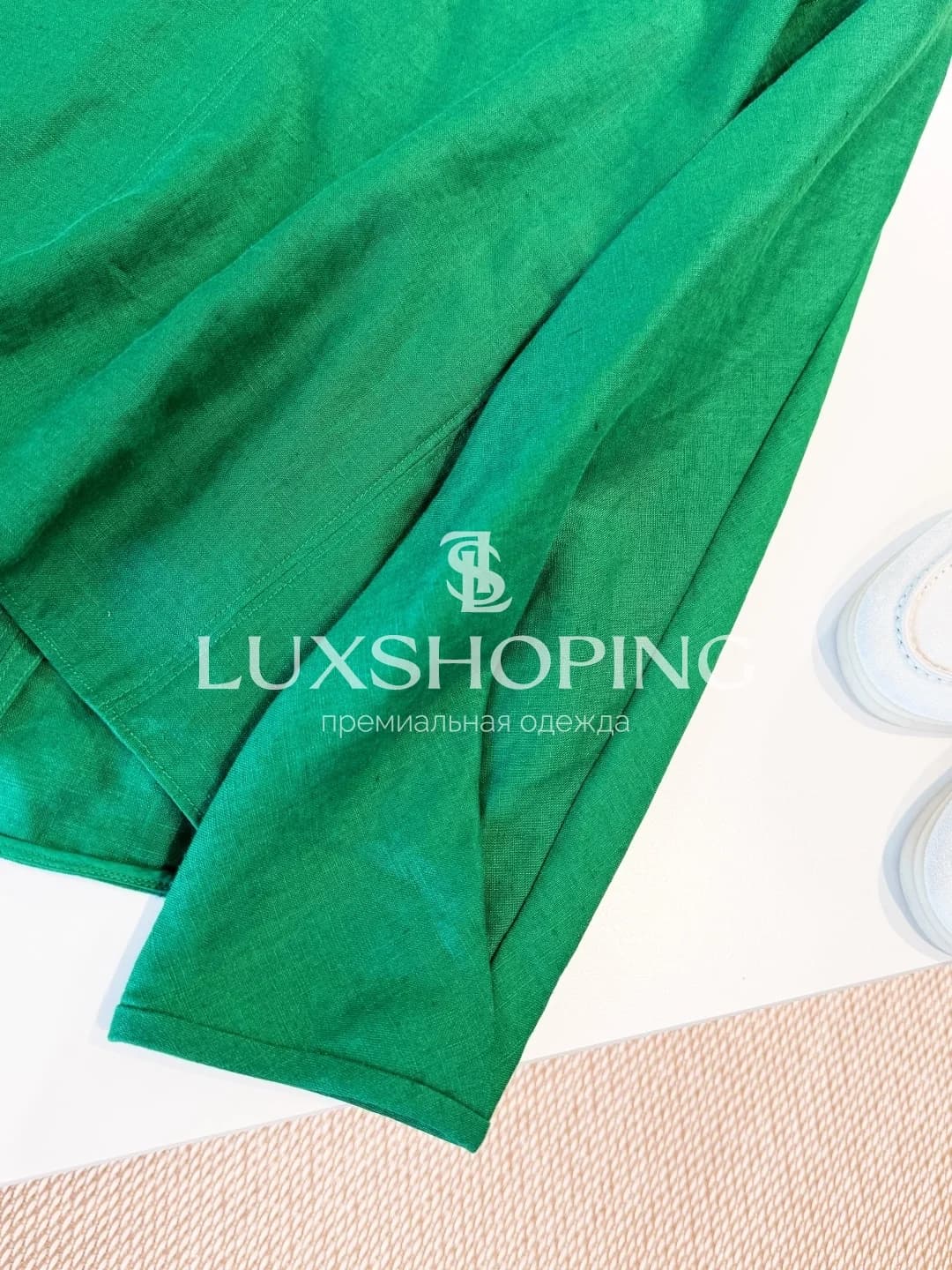 Комплект Loro Piana 25S Изумрудный - фото 2