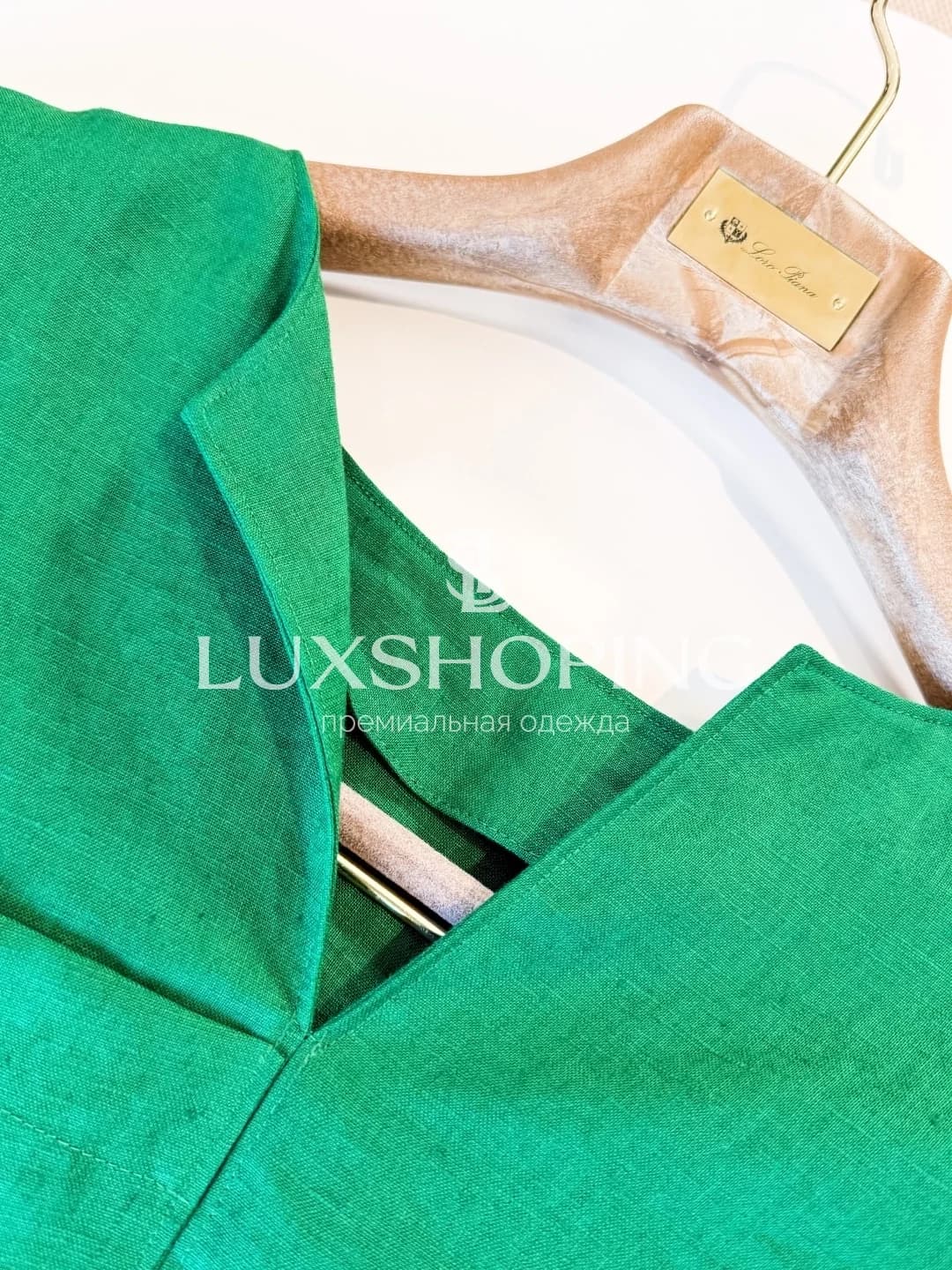 Комплект Loro Piana 25S Изумрудный - фото 3