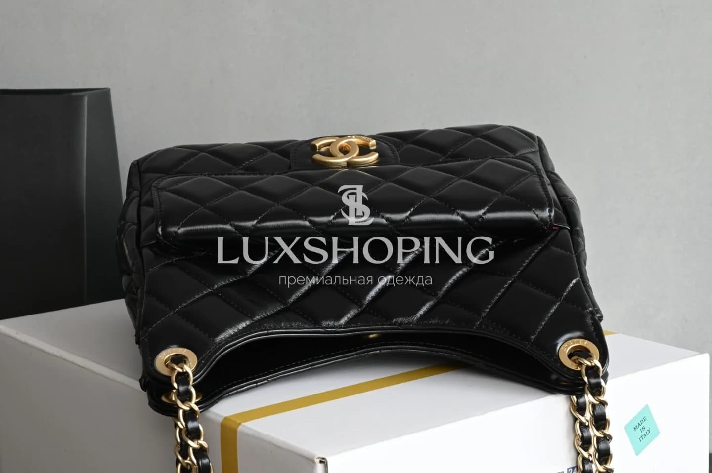 Сумка Chanel 25S Hobo 22.5×21.5×7 см - фото 4