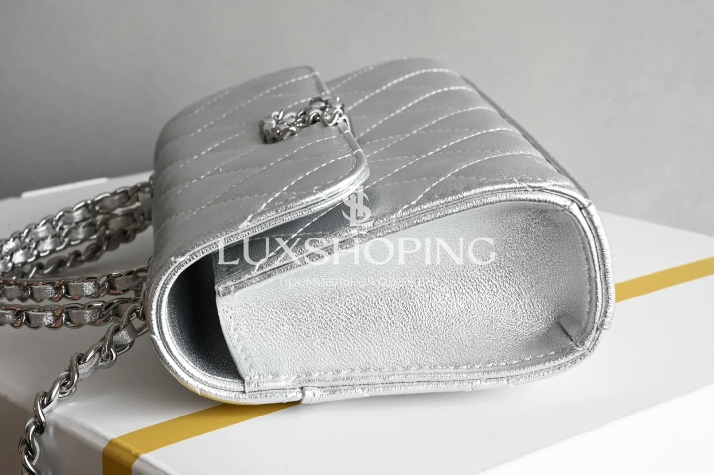 Сумка Chanel 25S Kelly Nano 10×18×4.5 см - фото 3