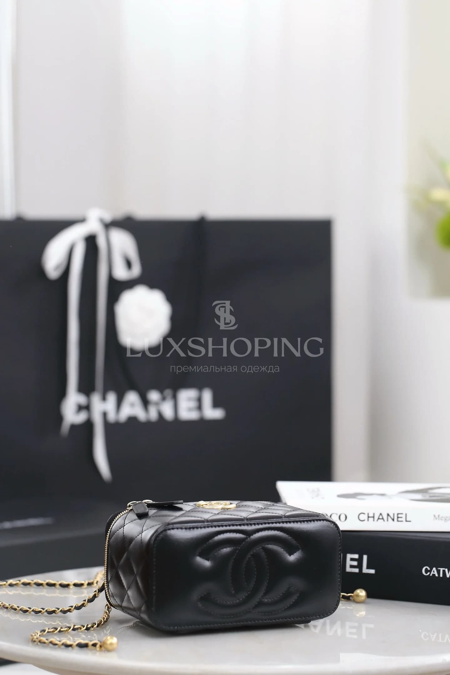 Косметичка Chanel 25S малый 9.5×17×8 см - фото 2