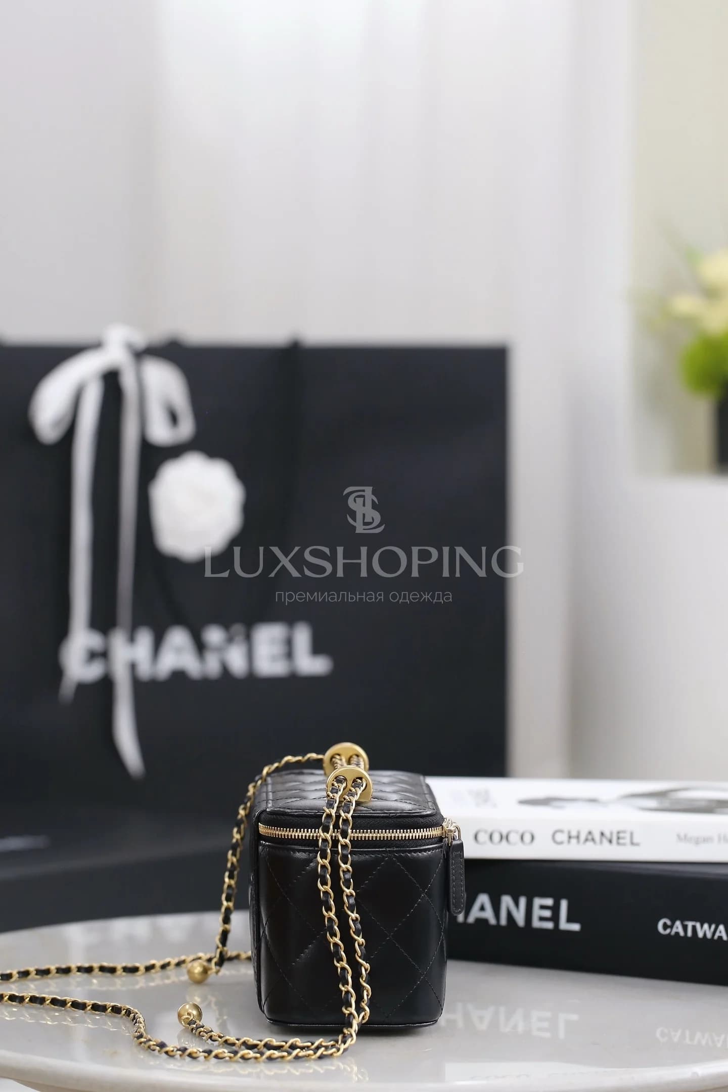 Косметичка Chanel 25S малый 9.5×17×8 см - фото 3