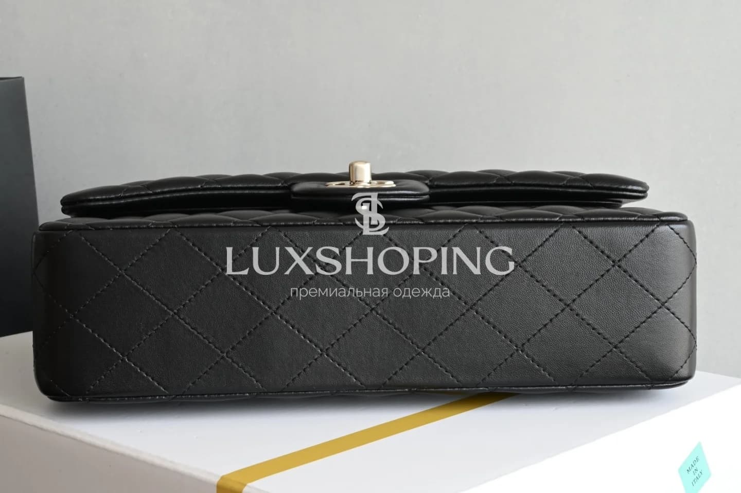 Сумка Chanel 25S Classic Flap среднего размера 15.5×25.5×6.5 см - фото 5