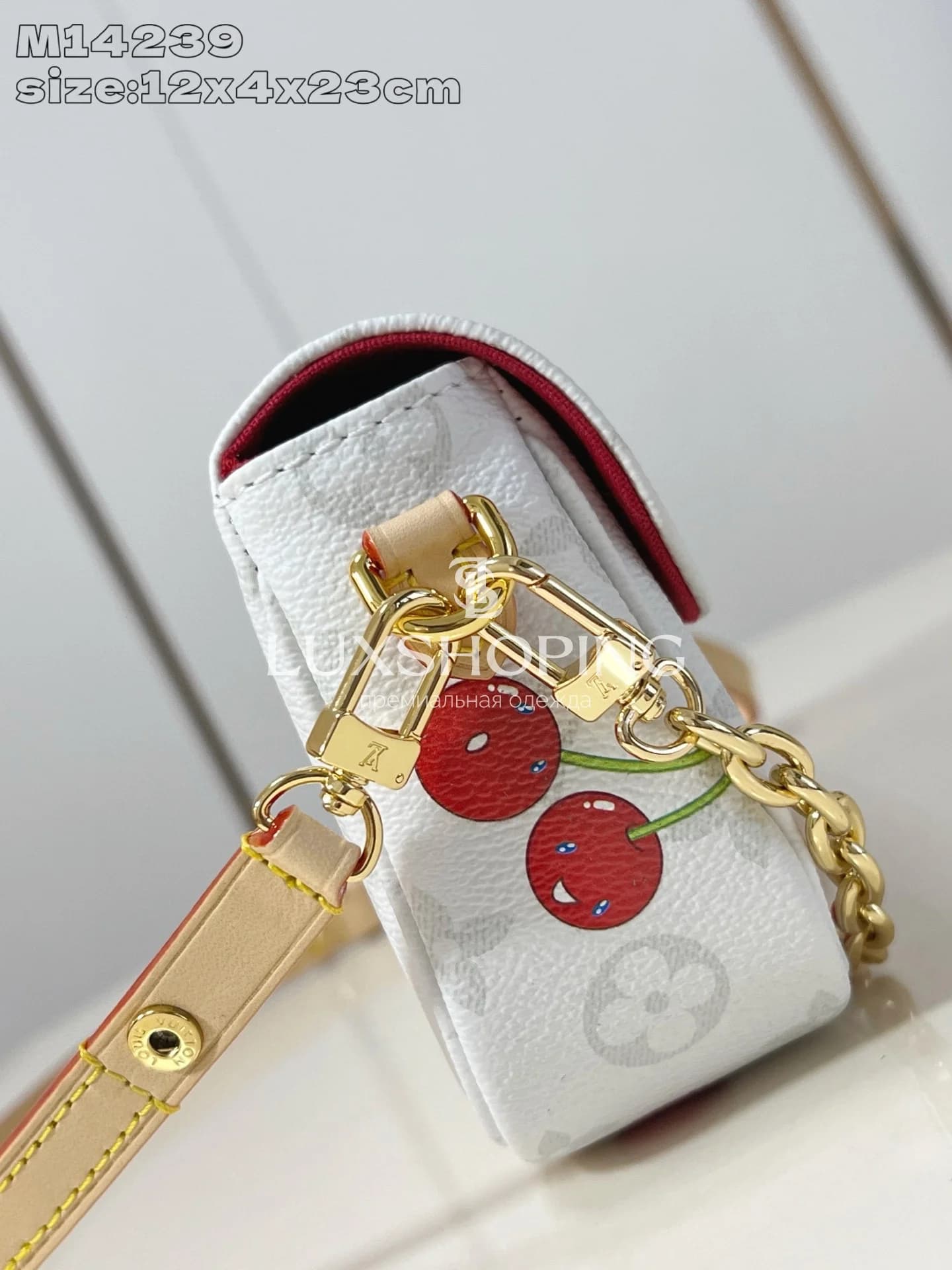 Сумка Louis Vuitton Wallet on Chain Ivy x Takashi Murakami - фото 3