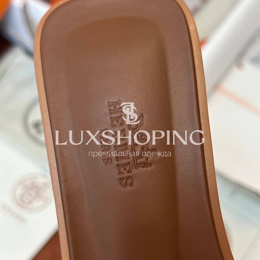 Шлепанцы Hermes Oran art1 - фото 3