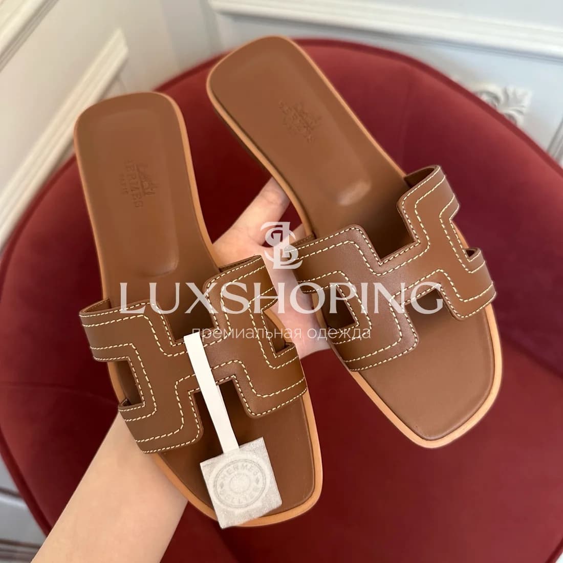 Шлепанцы Hermes Oran art1 - фото 6