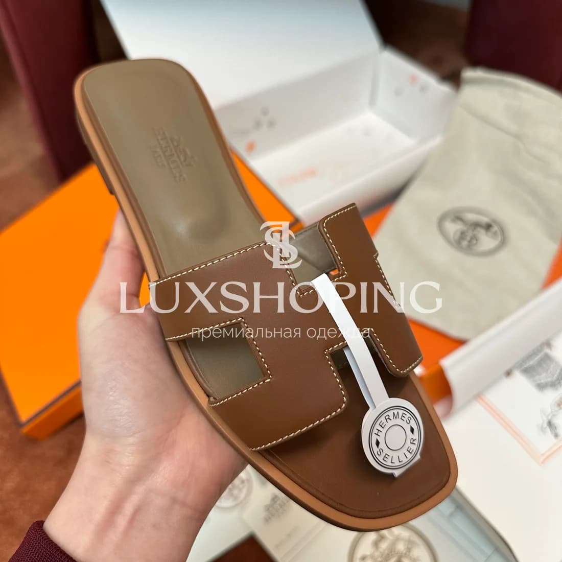 Шлепанцы Hermes Oran art3 - фото 4