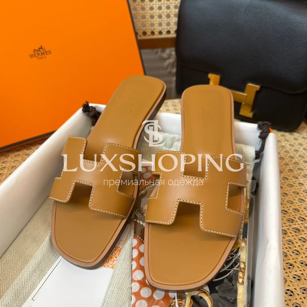 Шлепанцы Hermes Oran art8 - фото 6