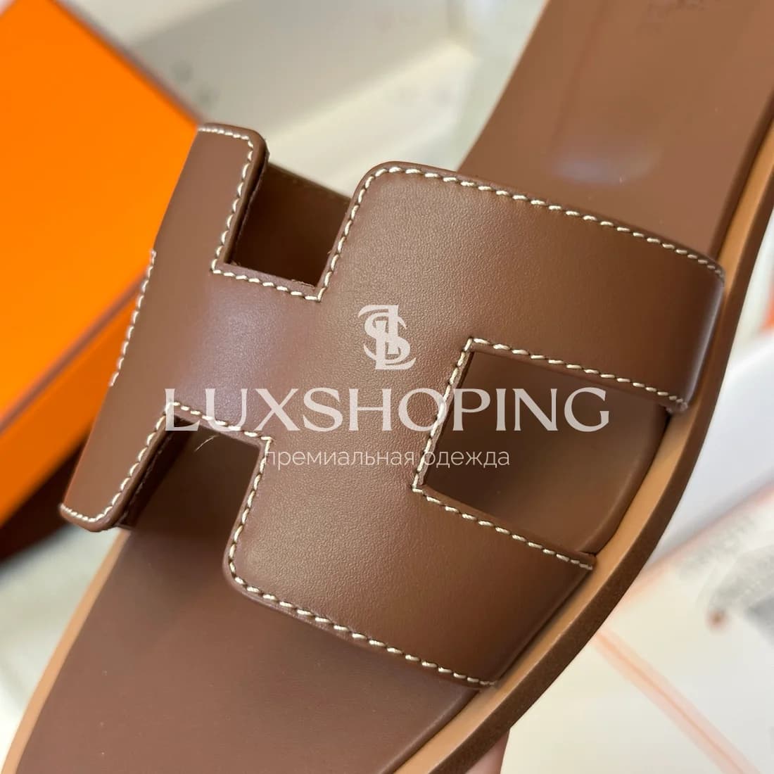 Шлепанцы Hermes Oran art9 - фото 5