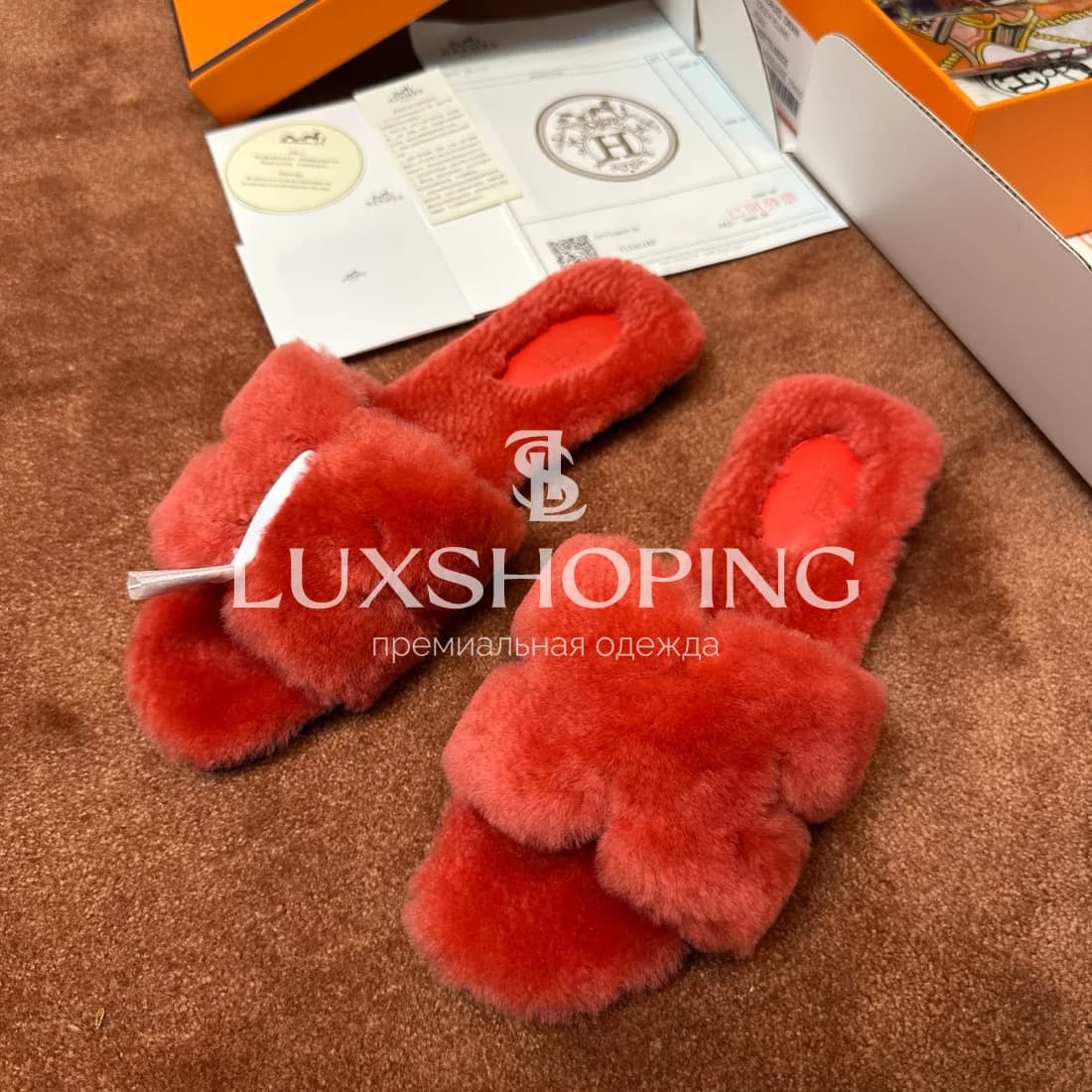 Шлепанцы Hermes Oran art15 - фото 6