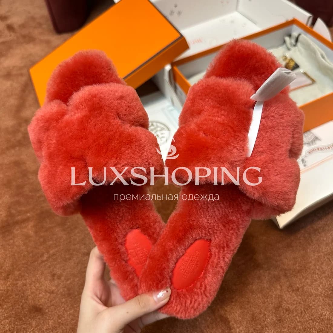 Шлепанцы Hermes Oran art15 - фото 7