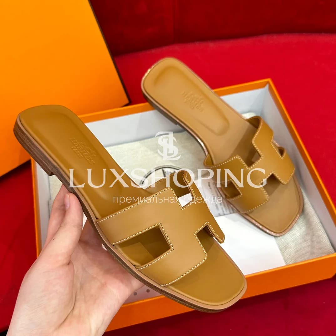 Шлепанцы Hermes Oran art17 - фото 7