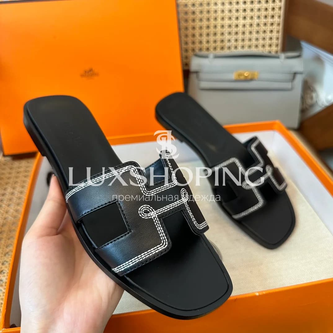 Шлепанцы Hermes Oran art22 - фото 4