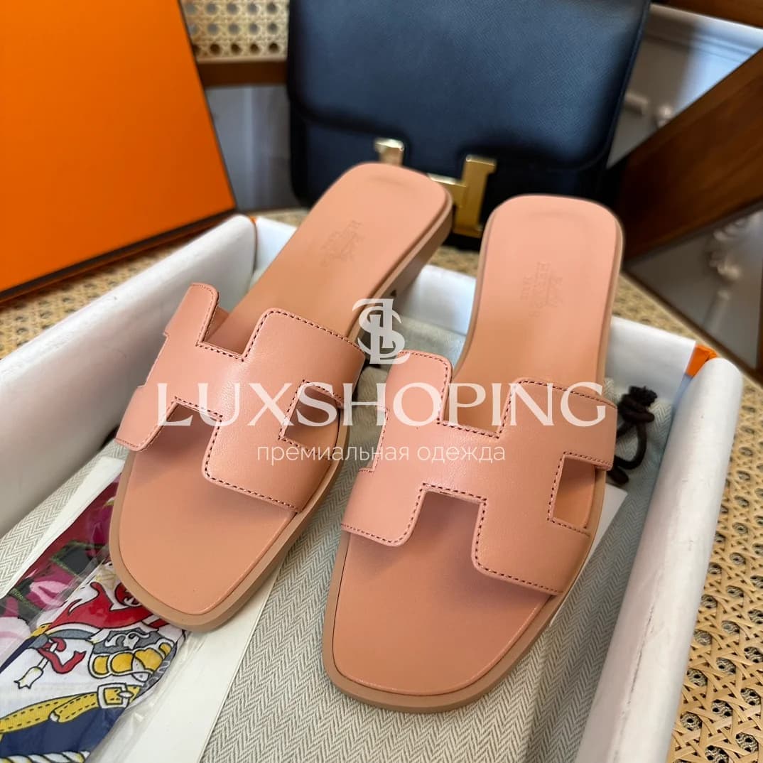 Шлепанцы Hermes Oran art24 - фото 5