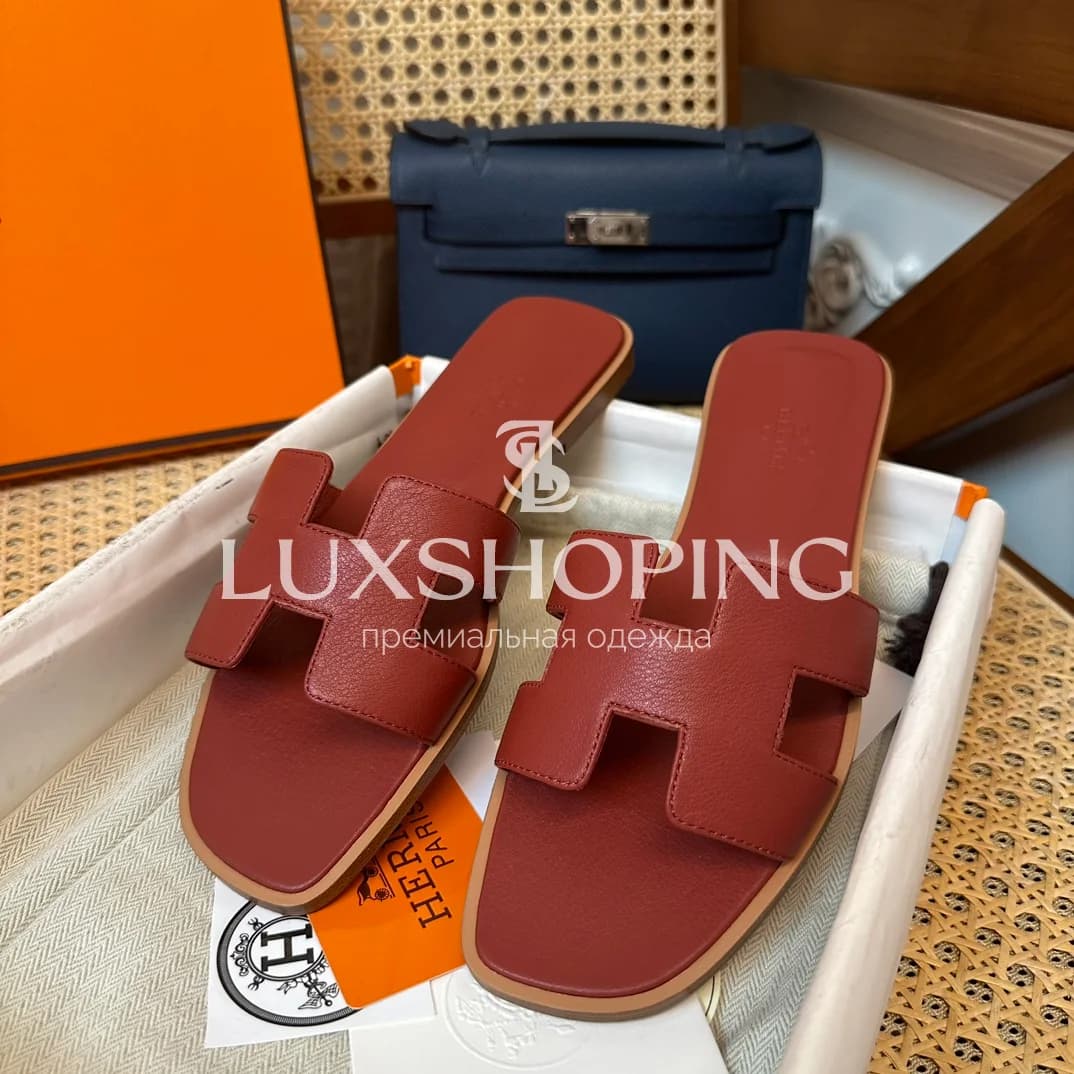 Шлепанцы Hermes Oran art28 - фото 3