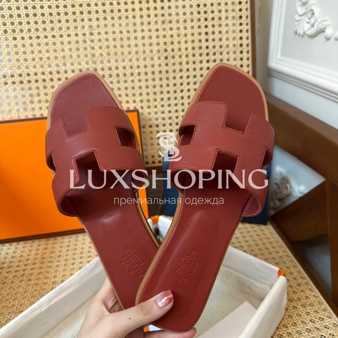 Шлепанцы Hermes Oran art28 - фото 4