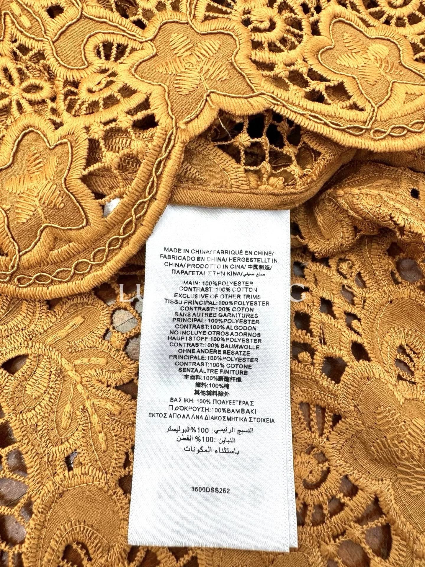 Комплект Zimmermann Coco: кружевная рубашка + брюки + топ - фото 14