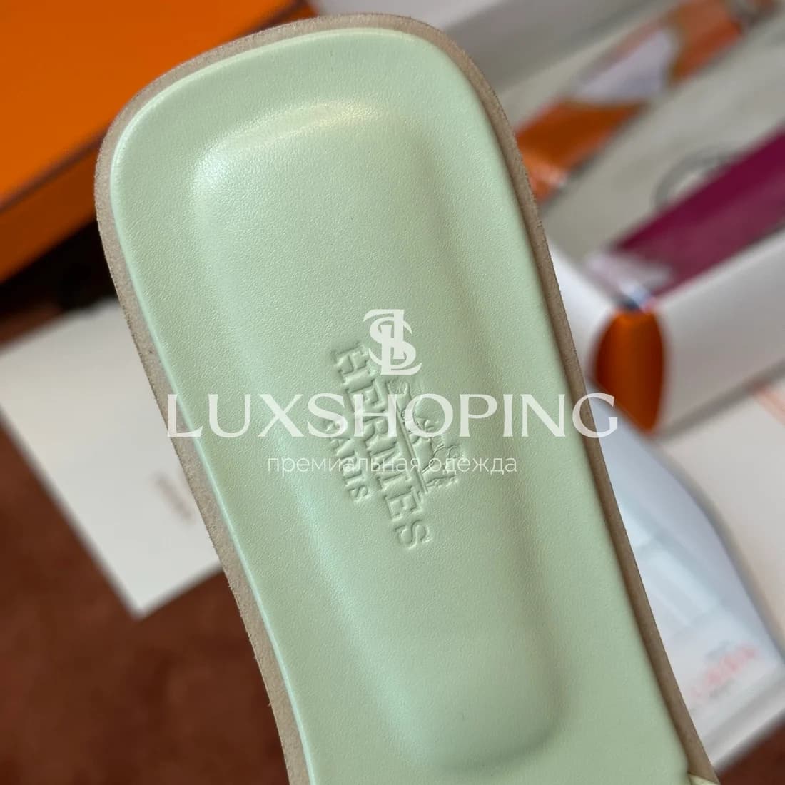 Шлепанцы Hermes Oran art34 - фото 4