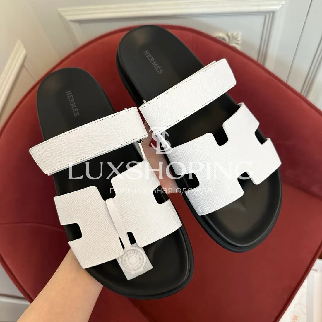 Шлепанцы Hermes Chrype ch8 - фото 9