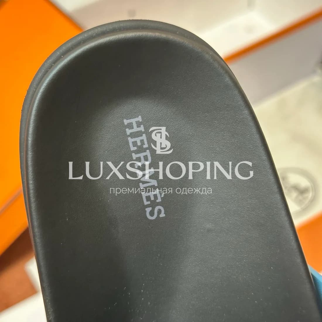 Шлепанцы Hermes Chypre ch10 - фото 4