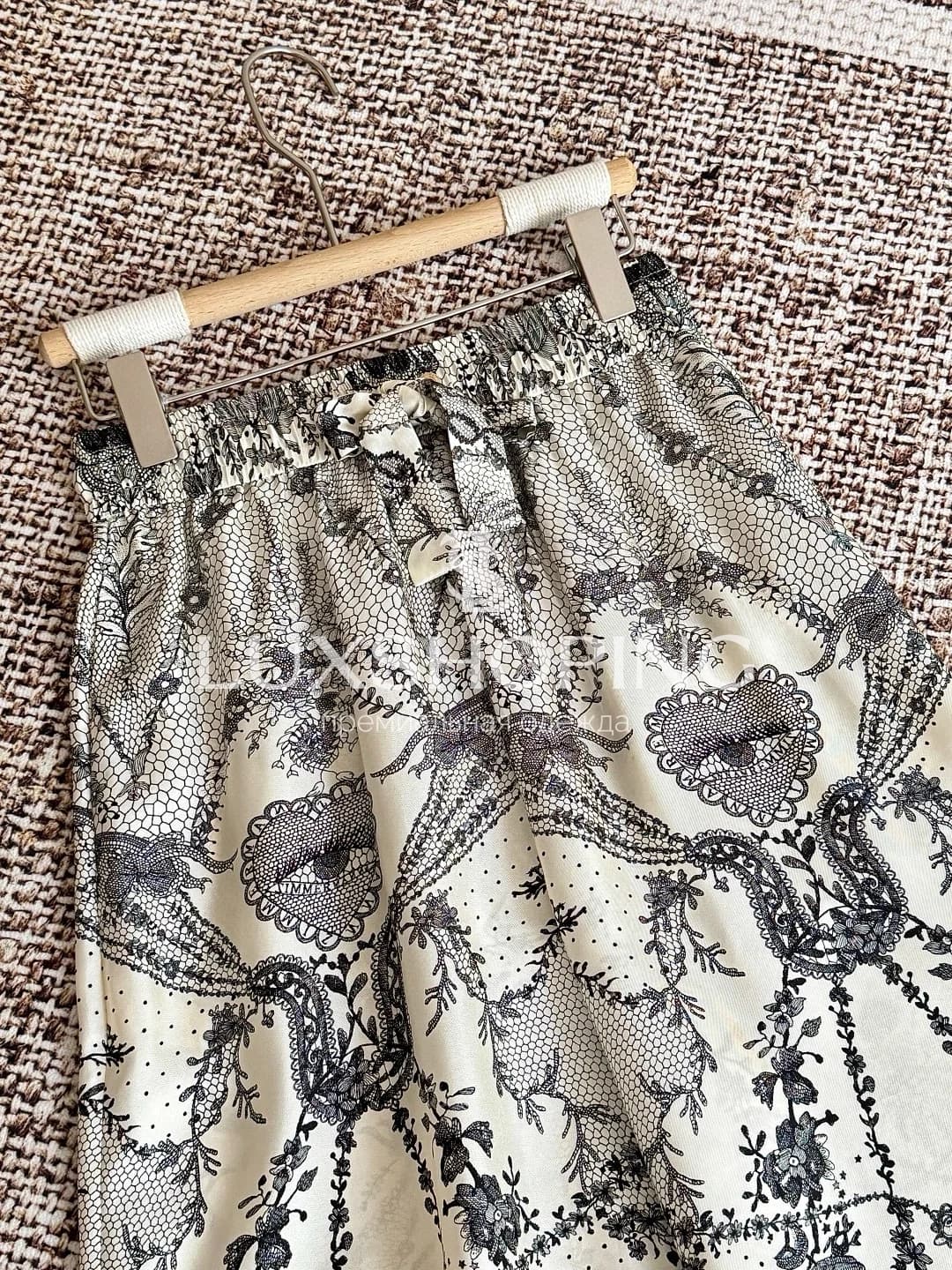 ZIMMERMANN – Комплект из 100% шёлка с кружевным принтом - фото 13