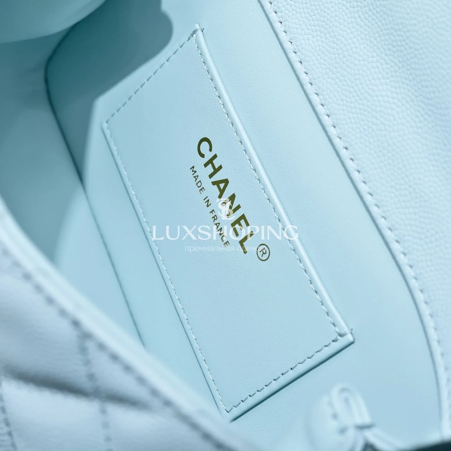 CHANEL Сумка 25S Coco Crush Handle в голубом цвете 11.5 × 18 × 7 см  (Small) - фото 10