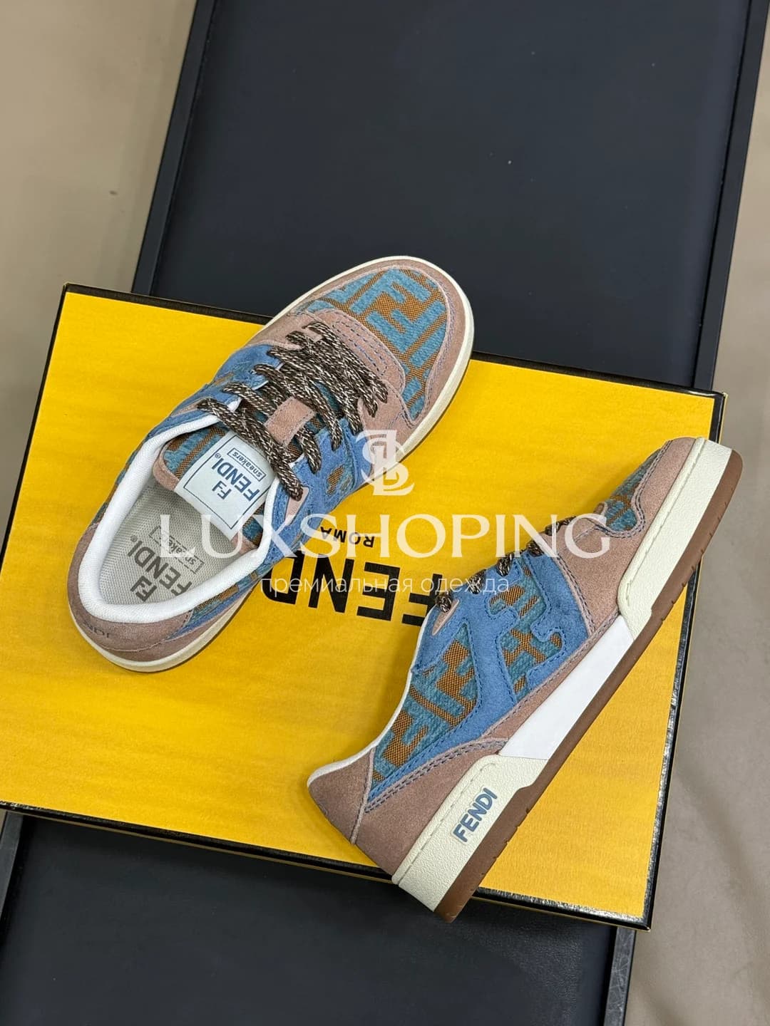 Кеды Fendi Match m1 - фото 5