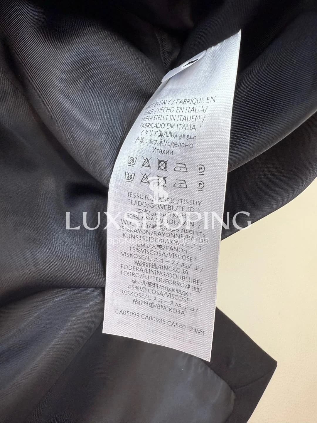 Alexander McQueen Черный костюм из  жакета и брюки - фото 11