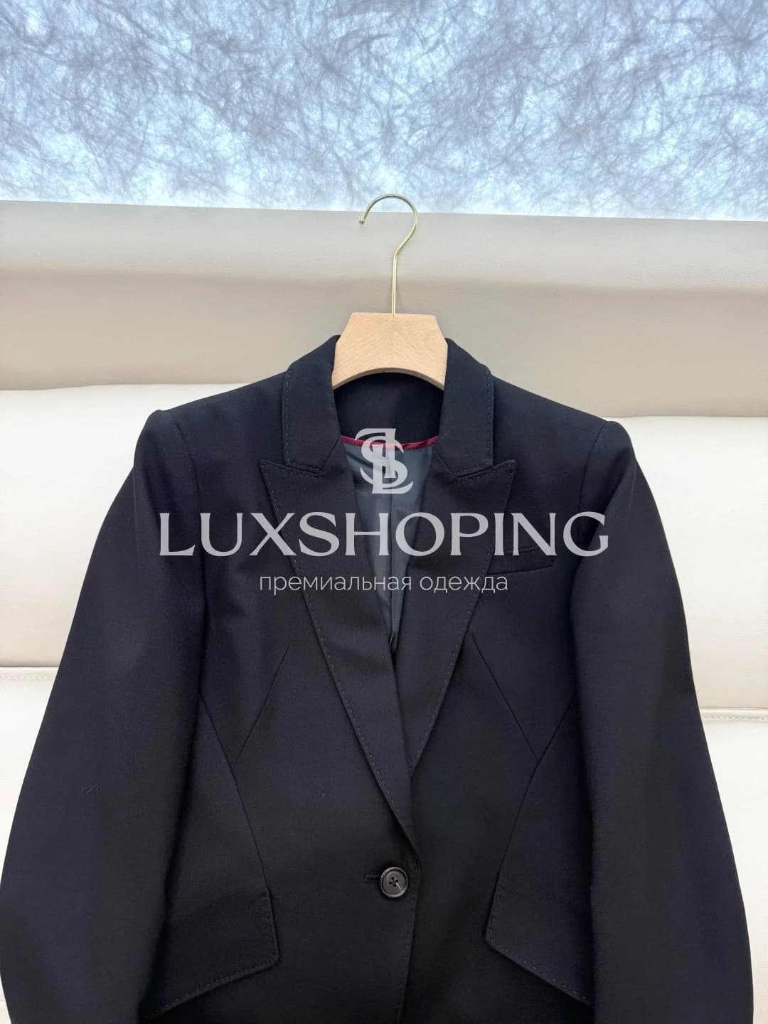 Alexander McQueen Черный костюм из  жакета и брюки - фото 9