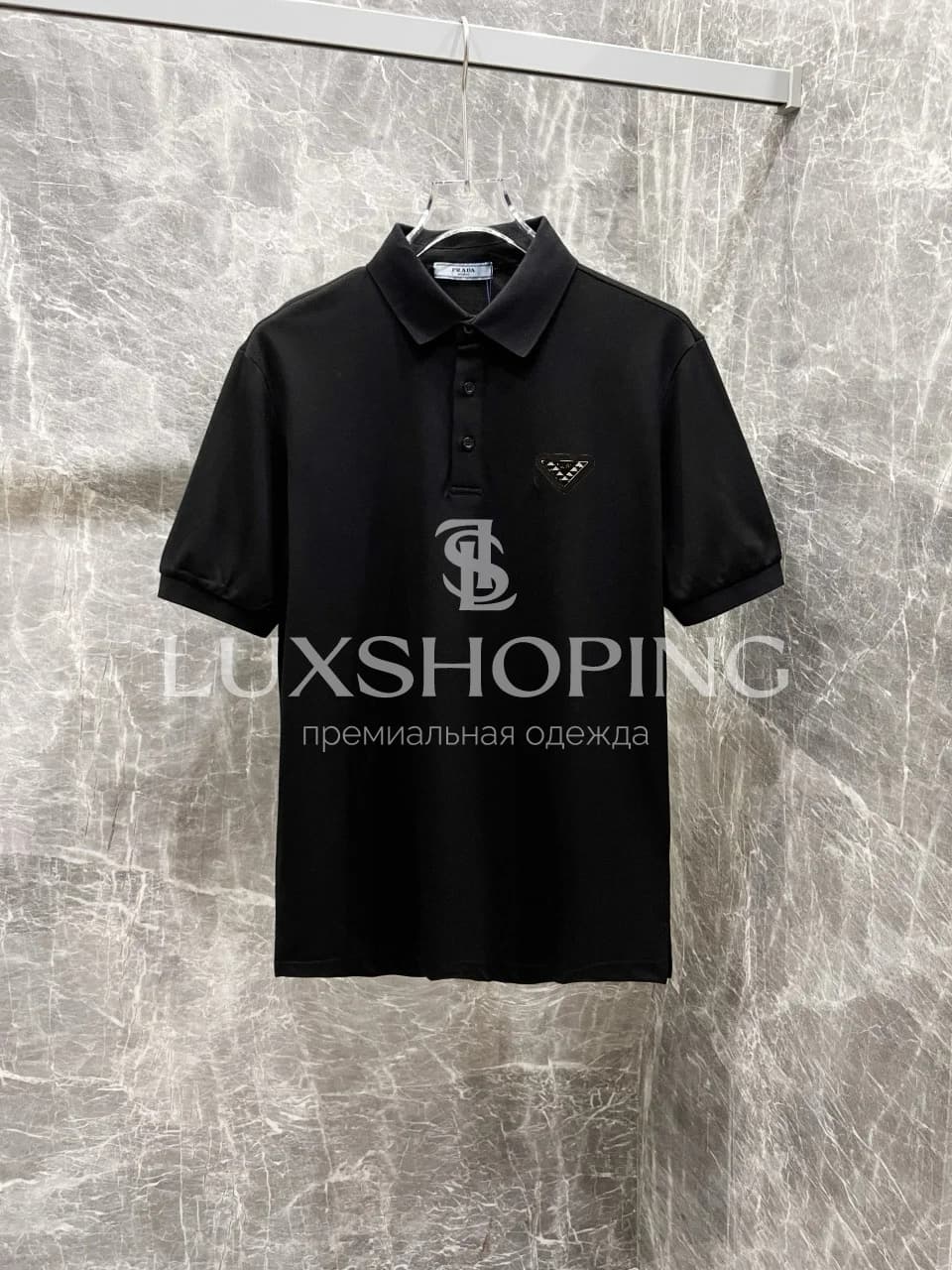 Черная футболка Prada fut5 - фото 2