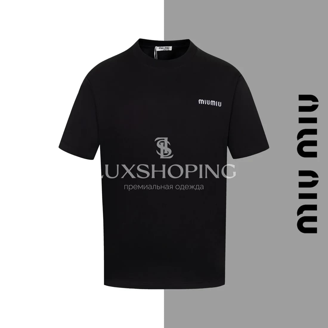 Футболка Miu Miu fut43 - фото 2