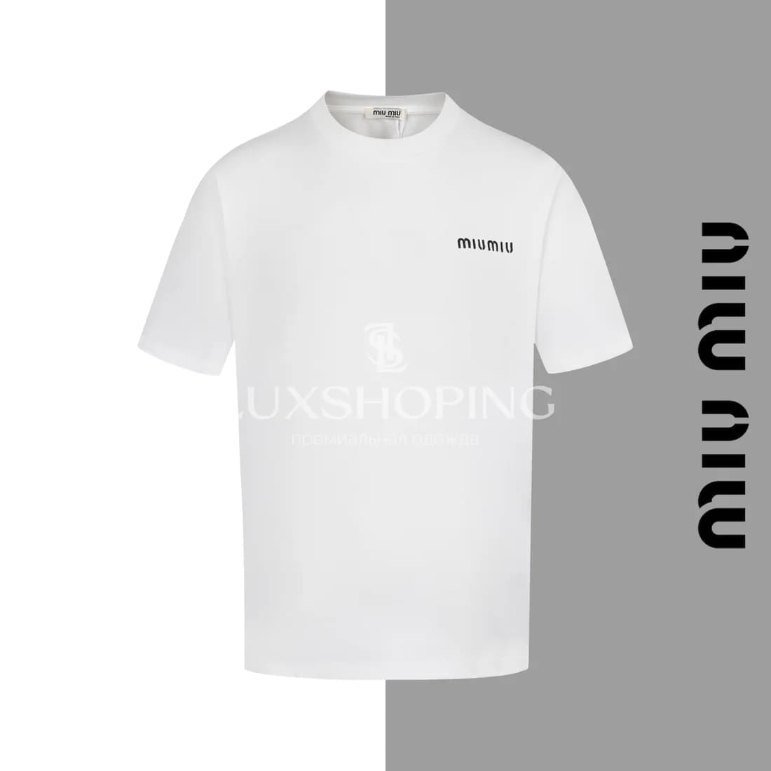 Футболка Miu Miu fut44 - фото 2