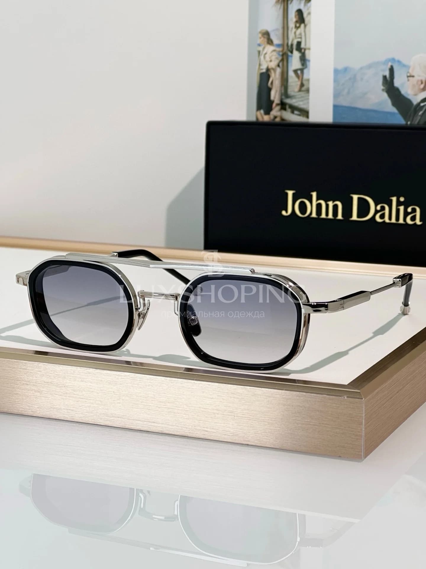 Солнцезащитные очки John Dalia – модель 01 ANTHONY - фото 9