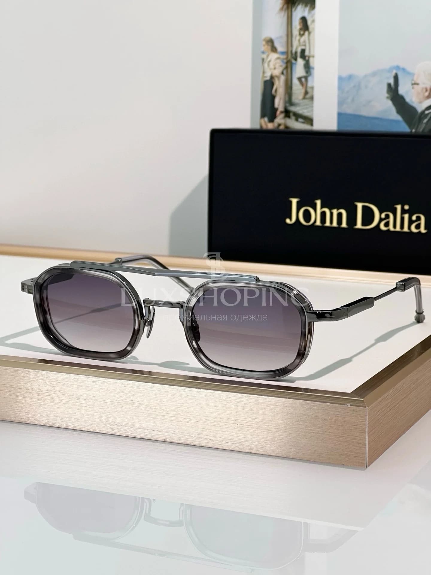 Солнцезащитные очки John Dalia – модель 02 ANTHONY - фото 9