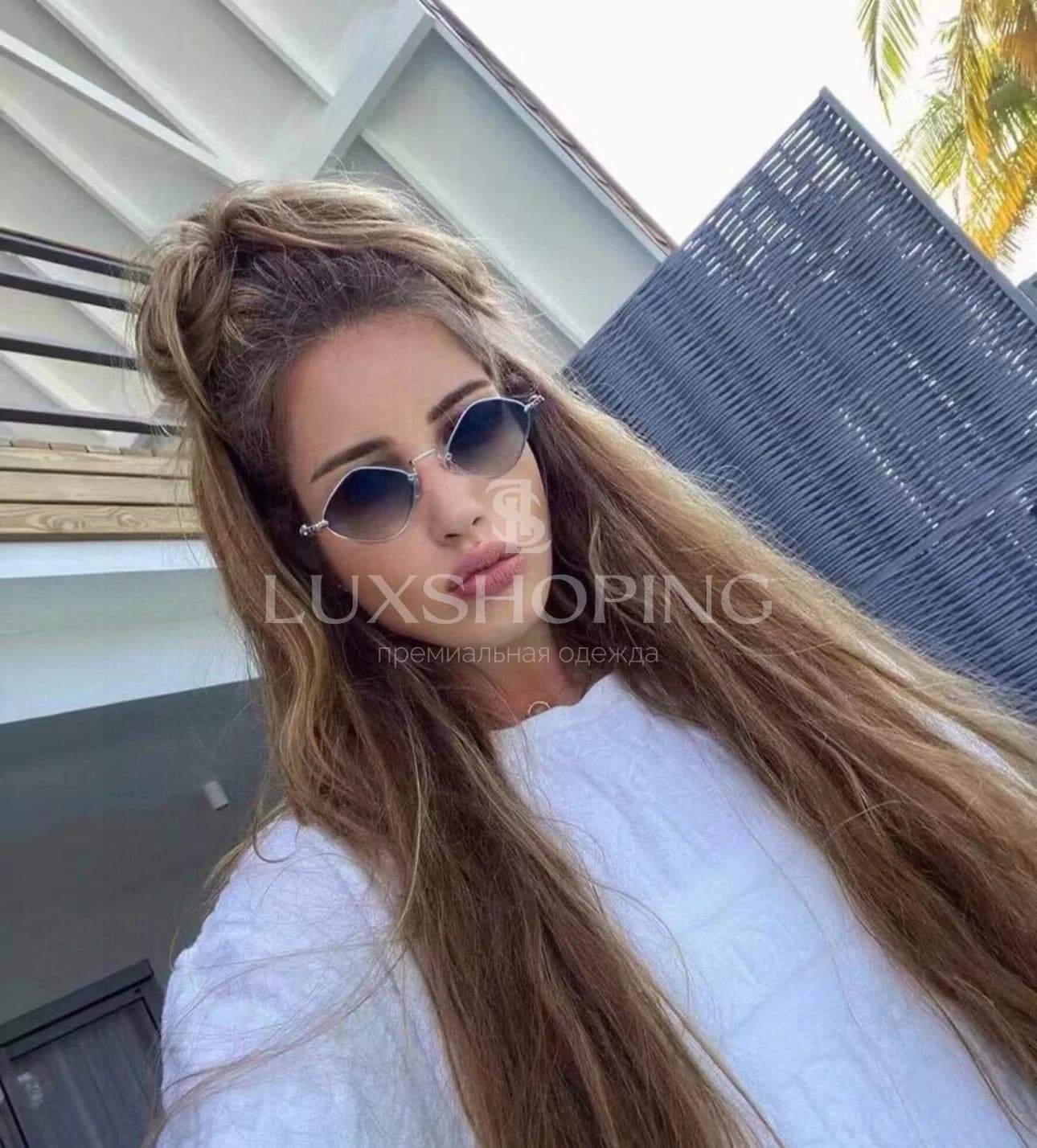 Chrome Hearts Солнцезащитные очки DIAMOND DOG 01 - фото 7