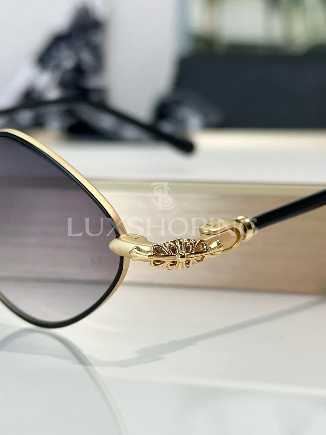 Chrome Hearts Солнцезащитные очки DIAMOND DOG 03 - фото 17